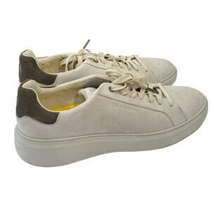 Cole Haan Men's Beige suede GrandPrø Topspin Sneakers size 9
